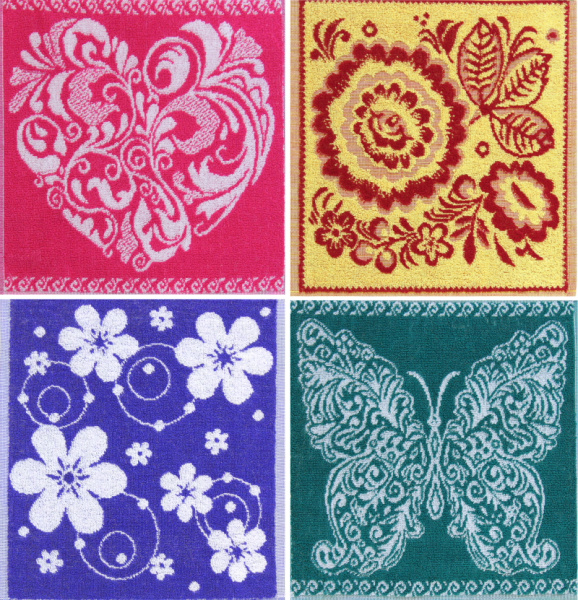 Салфетка кухонная махровая 30х30см