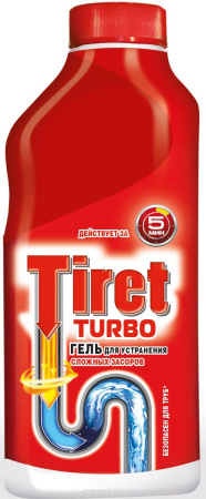 ЧС TIRET Turbo 500мл гель для труб