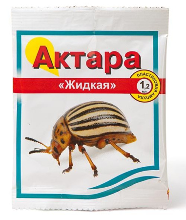 Средство инсектицидное Актара 1.2мл от колорадского жука, тли, белокрылки ВХ