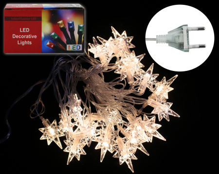 Гирлянда электрическая Там Там Звезды 2.2м 20 ламп