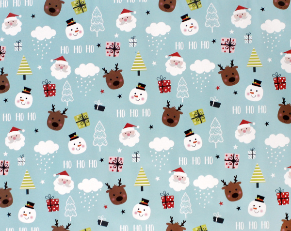 Бумага упаковочная для подарков 70х100см