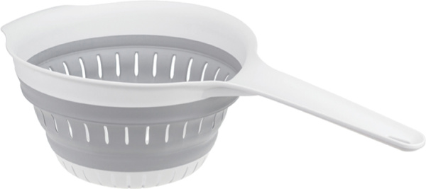 Дуршлаг Флекс складной ручкой (Смоки)