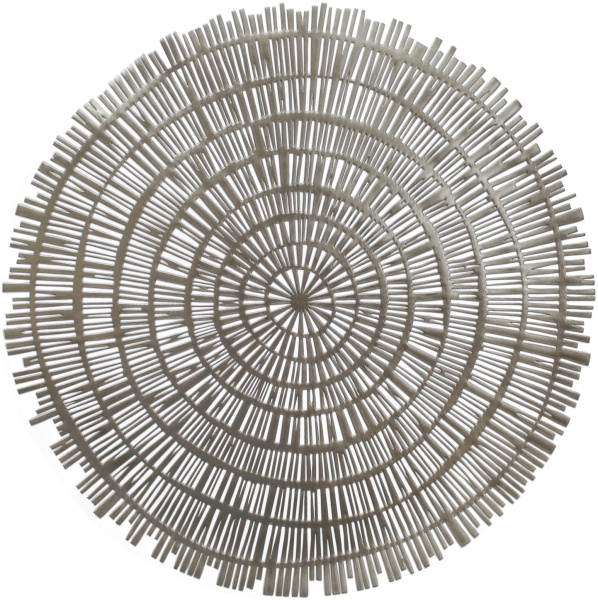 Салфетка подставочная ПВХ Круги Размер: 38см Цвет: ассорти