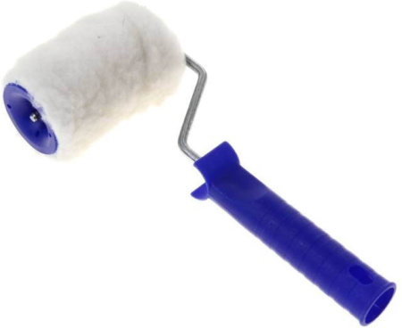 Валик малярный Стандарт L100мм D6мм искусственный мех