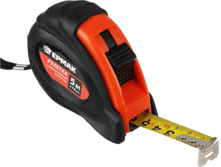 Рулетка ЕРМАК 5х19мм обрезин.корпус