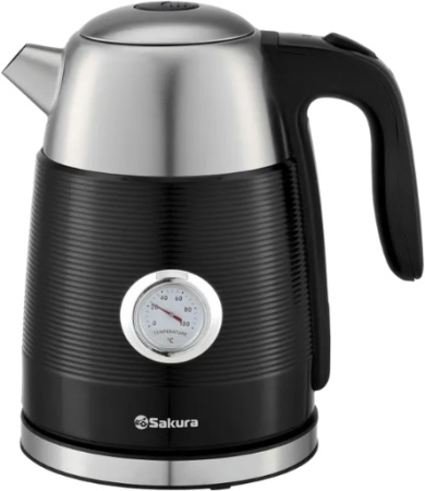 Чайник электрический SAKURA Premium 1700мл нержавеющая сталь