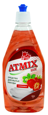 Средство моющее Atmix LUX 500мл для посуды (Клубника)