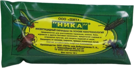 Средство инсектицидное НИКА Карандаш от тараканов 19гр
