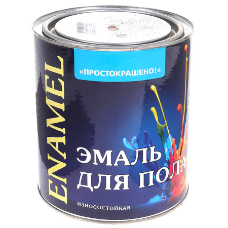 Эмаль Простокрашено 2.7кг.