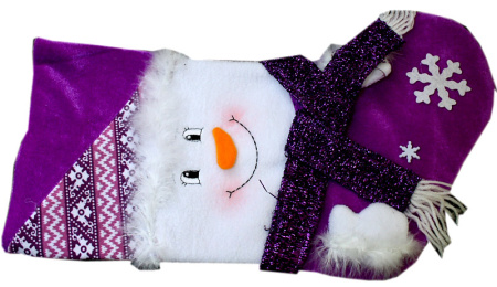 Сувенир новогодний Рождественский сапог 48см