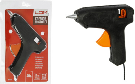 Клеевой пистолет LOM 40Вт 220В d11мм