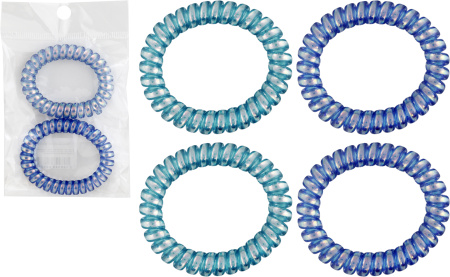 Резинка для волос 2шт спираль 