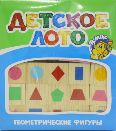 Игра настольная Лото (Геометрические фигуры // 6-2222-4)
